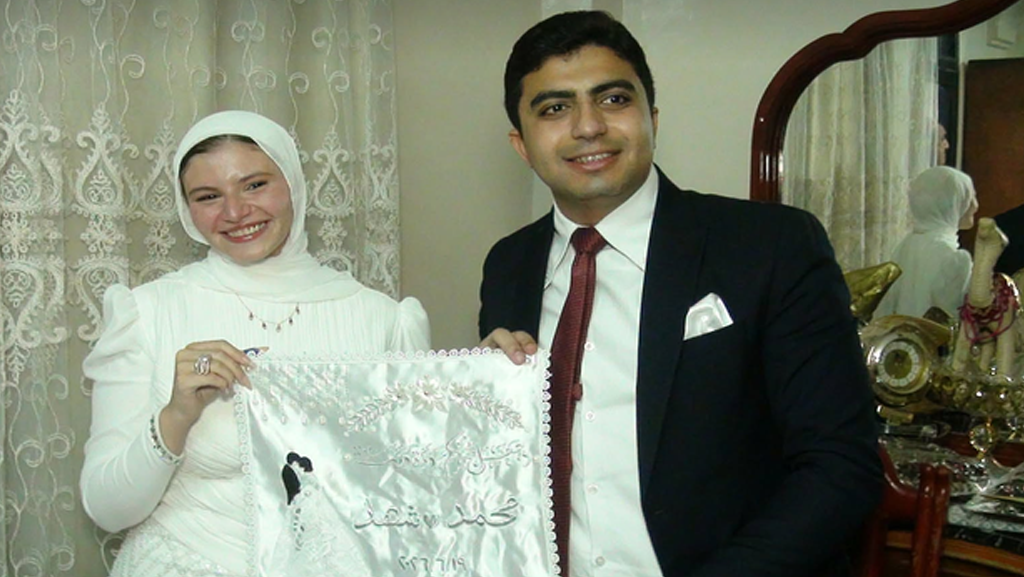 فرحة فهد ابو الفضل.. بـ كتب كتاب الدكتورة شهد فهد على النقيب شرطة محمد مؤمن 1 الدكتورة شهد فهد