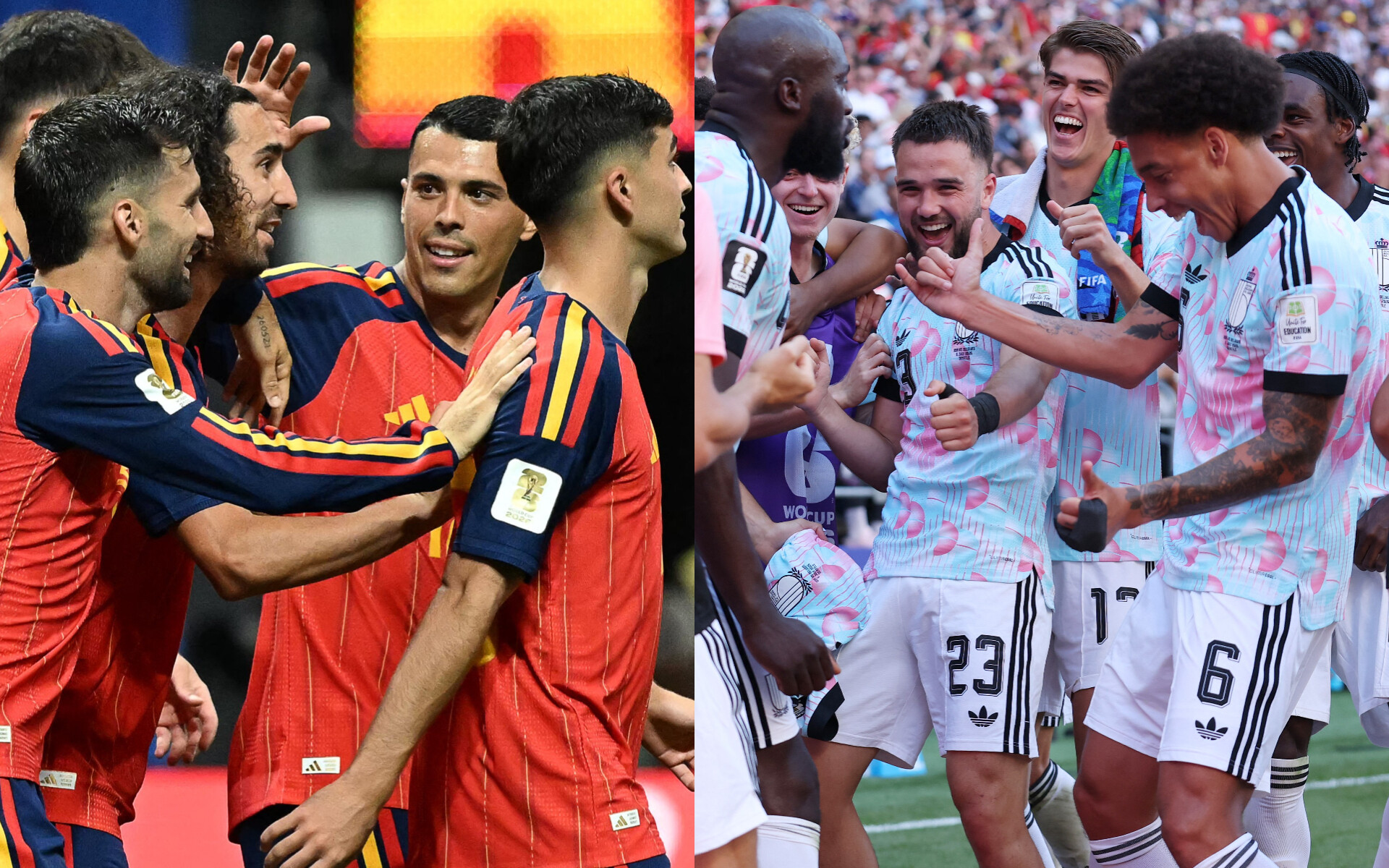 القنوات المفتوحة والناقلة لمباراة إسبانيا وبلجيكا اليوم في ربع نهائي كأس العالم 2026 1 القنوات المفتوحة والناقلة لمباراة إسبانيا وبلجيكا اليوم