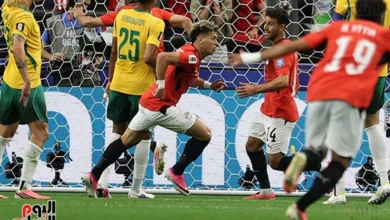 نتيجة مباراة مصر واستراليا 6 مصر واستراليا