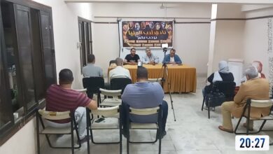 نادي أدب المنيا يناقش ديوان "إن عاش" للشاعر عبدالرحمن سلامة بقصر ثقافة المنيا 23 IMG 20260925 WA0000